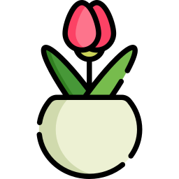 Tulipán icono