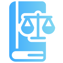 Law book icon