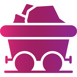 carbón icono