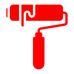 Paint roller icon