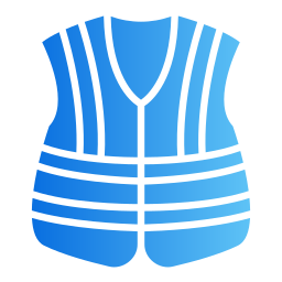 Protection vest icon