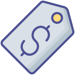 Currency tag icon