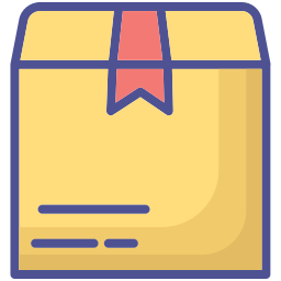 Box delivery icon