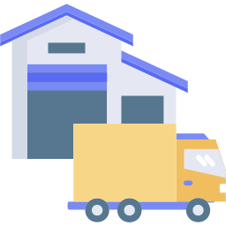 Warehouse operations icon