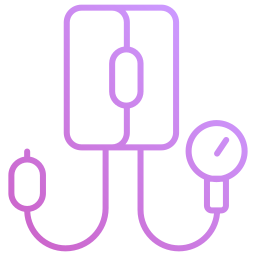 Blood pressure monitor icon