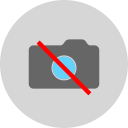 No photography icon
