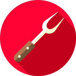 Tenedor icono