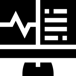 Electrocardiograma icono