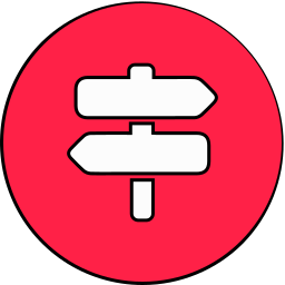 Left right icon