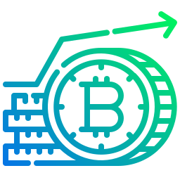 Bitcoin cryptocurrency icon