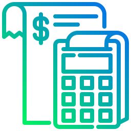 Finance calculator icon