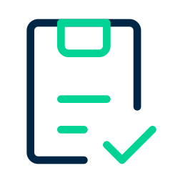 Clipboard checklist icon