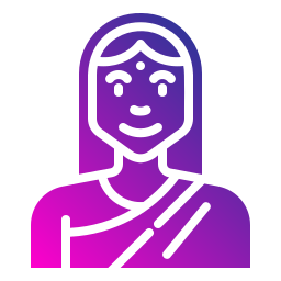 インド人女性 icon