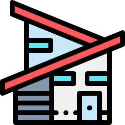 Modern house icon