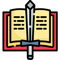 Libro de derecho icono
