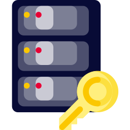 Encriptado de datos icono