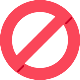 Prohibir icono
