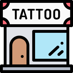 Estúdio de tatuagem Ícone