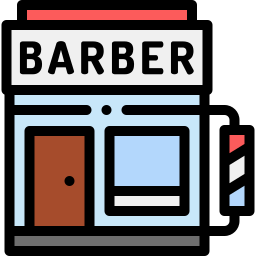 Barbería icono