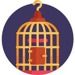 Bird cage icon