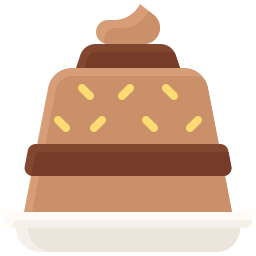 chocoladetaart icoon