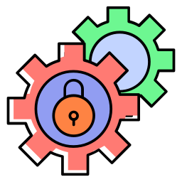 Password required to start a machine icon