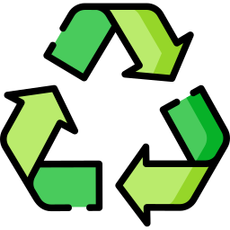 El símbolo de reciclaje icono
