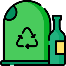 Glass container icon