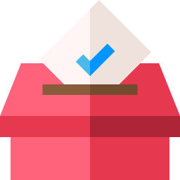 boîte de vote Icône