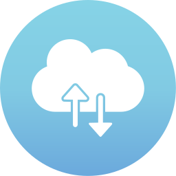 Cloud computing icon