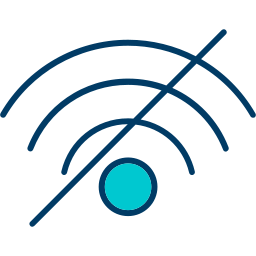 wi-fi 신호 없음 icon