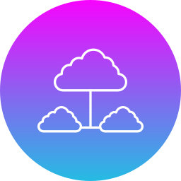 cloud delen icoon