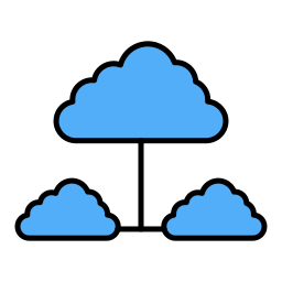 cloud delen icoon