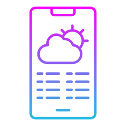 application météo Icône