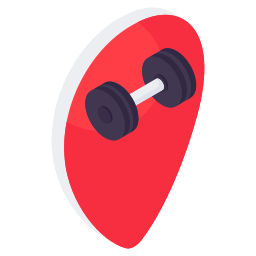 Gym location icon