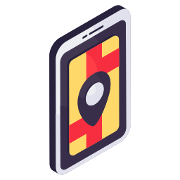mobile ortung icon
