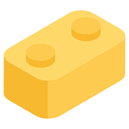 bloque de construcción icono