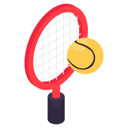 długi tenis ikona
