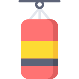 sac de boxe Icône