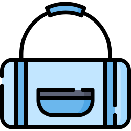 Sport bag icon