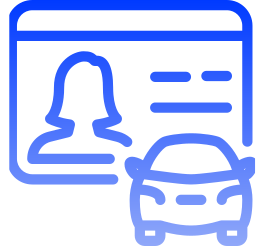Driving licence icon
