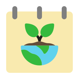 Mother earth day icon