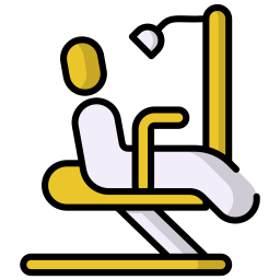 silla de dentista icono