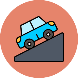 Uphill icon