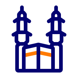 mekka kaaba ikona