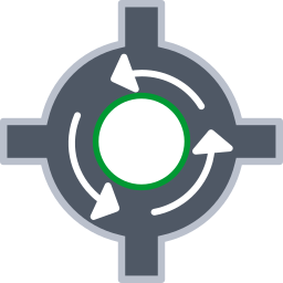 Roundabout icon