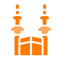 カアバ神殿のメッカ icon
