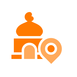 Mosque location icon
