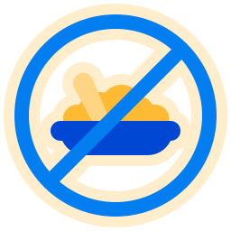 geen eten icoon