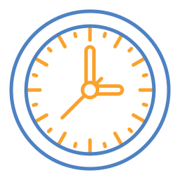 reloj icono